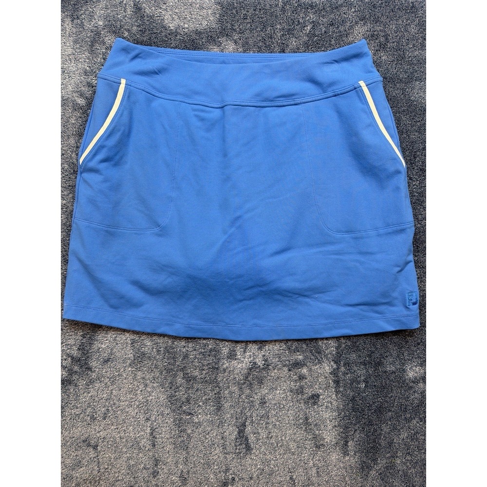 FootJoy Golf Skort Women Medium Blue Athletic Skirt Built In Shorts Stretch